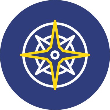 Pusula simgesi vektör resimlemesi