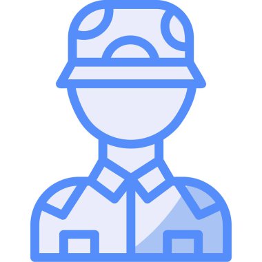 ordu miğfer vektör simgesi