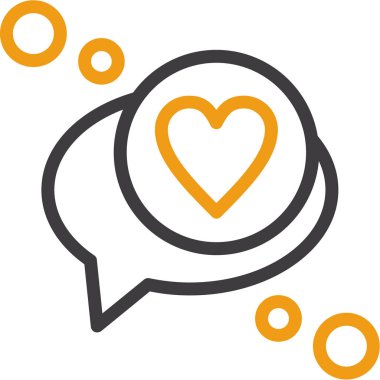 Sohbet kalp aşk simgesi ana hatlarıyla