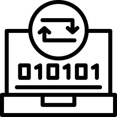 veri analiz simgesi. Beyaz arkaplanda izole edilmiş web tasarımı için özet veri analiz vektörü simgesi