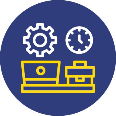 Modern simgenin vektör illüstrasyon simgesi