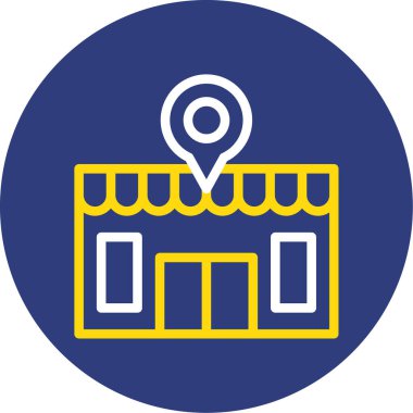 Konumu vektör simge işareti simge vektör çizim kişisel ve ticari kullanım için..