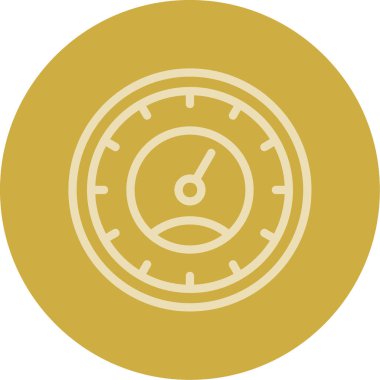 Pusula. Web simgesi basit illüstrasyon