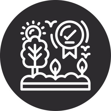 Bir çiçeğin vektör illüstrasyonu