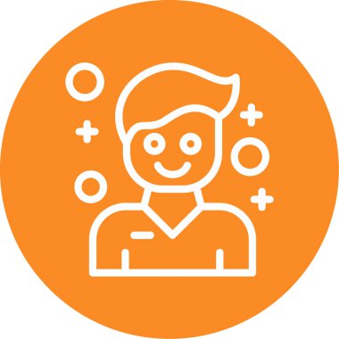 Bir kadının vektör illüstrasyonu