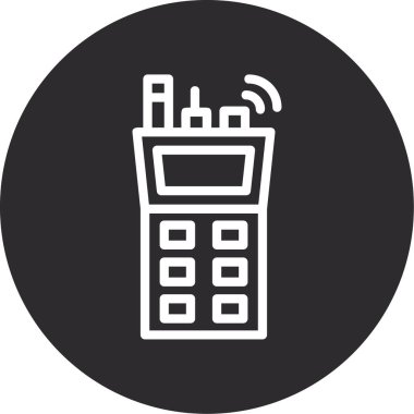 vektör cep telefon simgesi