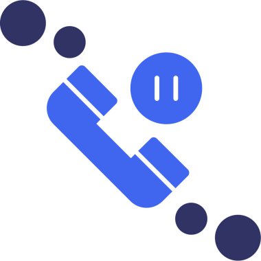 telefon simgesi, vektör illüstrasyonu