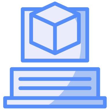 kutu simgesi vektör illüstrasyonu