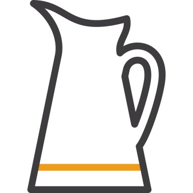 bira kupası, illüstrasyon, vektör, beyaz arka planda..