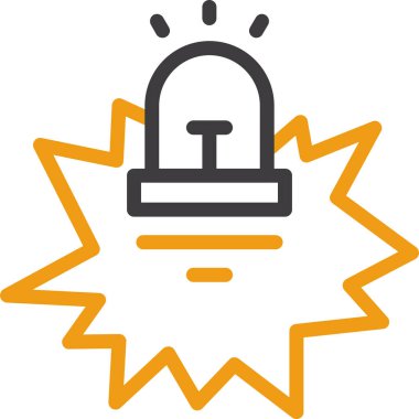 Çizgi film simgesinin vektör çizimi