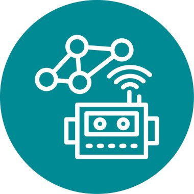 radyo simgesi vektör illüstrasyonu