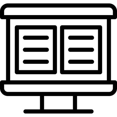 kitap eğitimi öğrenme simgesi ana hatlarıyla