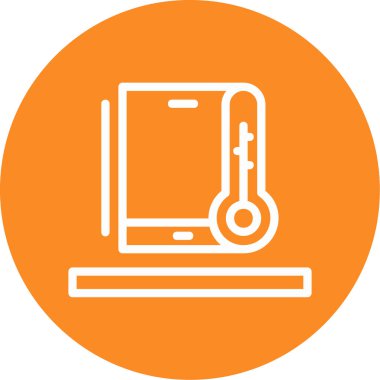 Bilgisayar. Web simgesi basit illüstrasyon