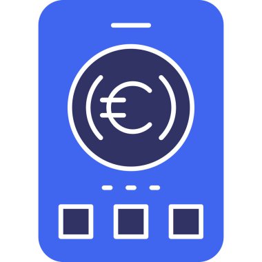 Avro. Web simgesi vektör illüstrasyonu