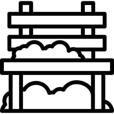 Bina. Web simgesi basit tasarım