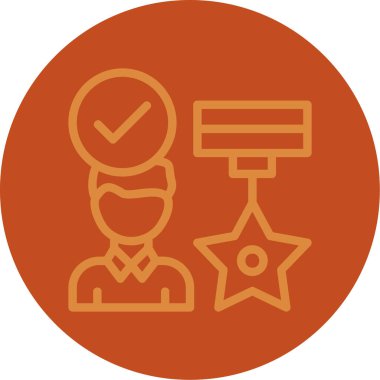 İş ve finans simgesinin vektör illüstrasyonu