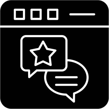 seo modern simgesinin vektör illüstrasyonu