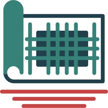 Futbol. Web simgesi basit illüstrasyon