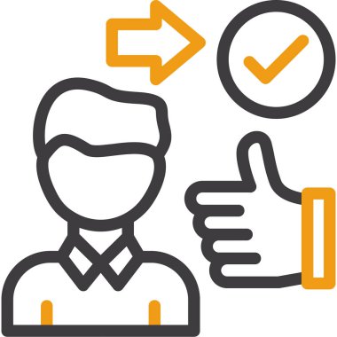 karar seçimi simgesi