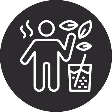 yiyecek ikonu vektör illüstrasyonu