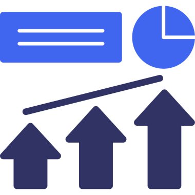 ok grafiği simgesi - taslak biçimi