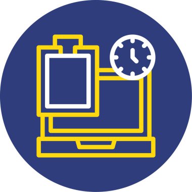 Bilgisayar. Web simgesi basit illüstrasyon