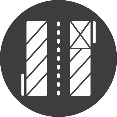 Modern b 'nin vektör illüstrasyonu eksik simgesi