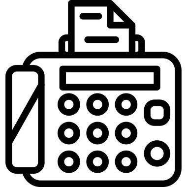 Hesap makinesi. Web simgesi basit illüstrasyon