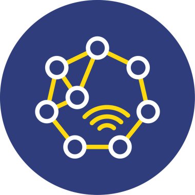 Bağlantı. Web simgesi basit illüstrasyon