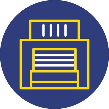 Modern b 'nin vektör illüstrasyonu eksik simgesi