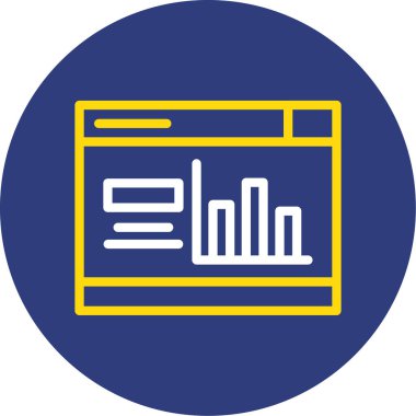 seo modern simgesinin vektör illüstrasyonu