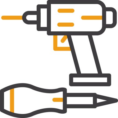 matkap simgesi. Web tasarımı