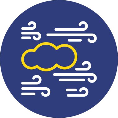 Hava simgesinin vektör illüstrasyonu