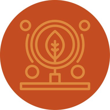 Güzel çiçek. Basit resimleme