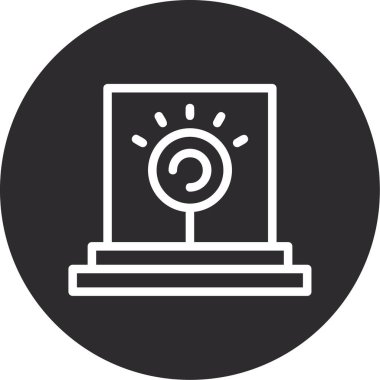 Güneş sisteminin vektör illüstrasyonu