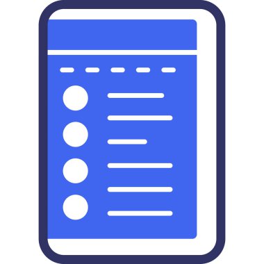 Kitap. Web simgesi basit illüstrasyon