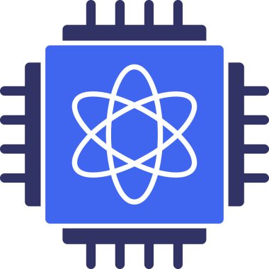 atom. Web simgesi basit tasarım