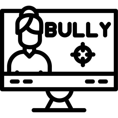 İş dünyası için web simgesi, insanın vektör illüstrasyonu