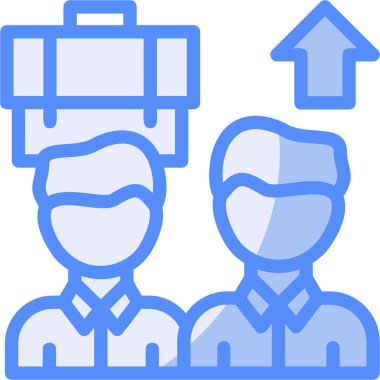 Avatar iş adamı simgesi