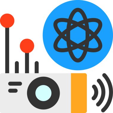 Radyo anteni vektör simgesi