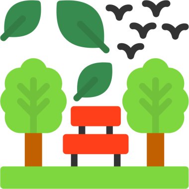 Bir ağacın vektör illüstrasyonu