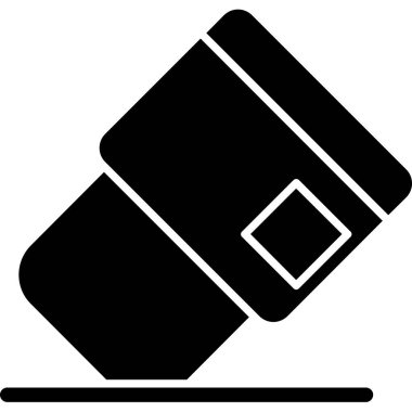 Bir kitap simgesinin vektör illüstrasyonu