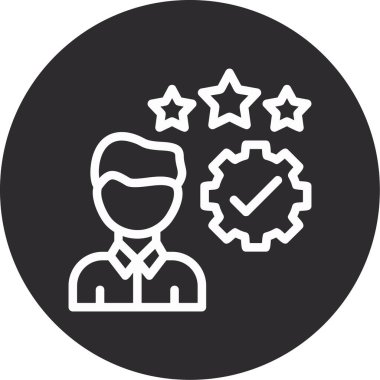 seo modern simgesinin vektör illüstrasyonu