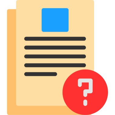 Kontrol Listesi Düz Vektör Simgesi