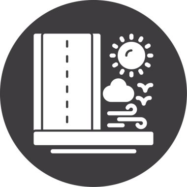 hava simgesi vektör illüstrasyonu