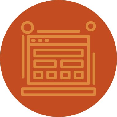 Bir kitap simgesinin vektör illüstrasyonu