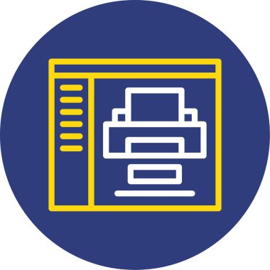 Web simgesi vektör illüstrasyonu