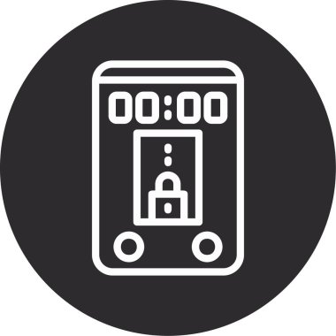 seo modern simgesinin vektör illüstrasyonu