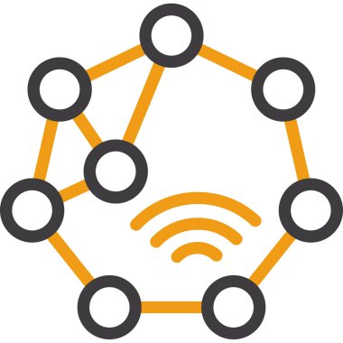 Şebeke. Web simgesi basit tasarım