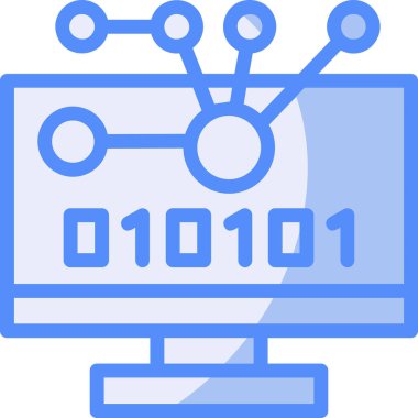 devre kartı simgesi vektör illüstrasyonu